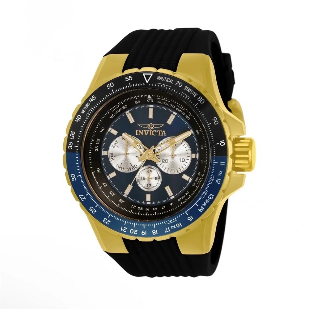 ⌚️NWT! Invicta Aviatior Skyshock 50mm Men’s Quartz Watch